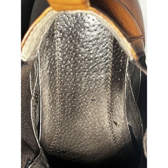 Stacy Adams Boots Mens Size 11 Brown Dickinson Cap Toe Chelsea Brogue 25129-221 - Picture 10 of 11